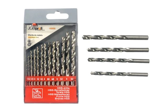 WIERTŁA DO METALU "JOBI" HSS-G