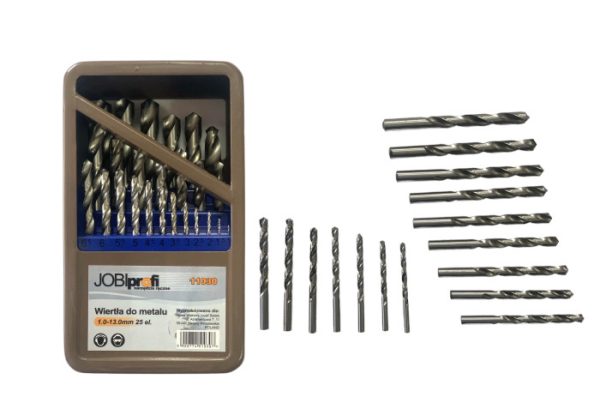 WIERTŁA DO METALU "JOBI" HSS-G