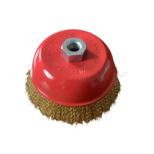 SZCZOTKA CZOŁOWA Z GWINTEM M14 MOSIĘŻNA