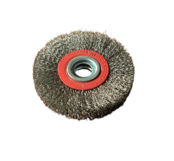 SZCZOTKA TARCZOWA Z OTWOREM 115MM STALOWA