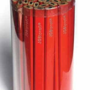 ZESTAW OŁÓWKÓW STOLARSKICH W TUBIE, JOBIPROFI, 55 ELEM., 180MM