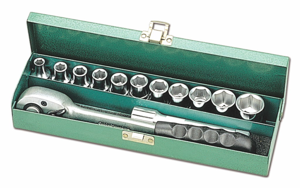 ZESTAW NARZĘDZI „HONITON” C.V. 1/2″ N.DWUNAST.13 EL.