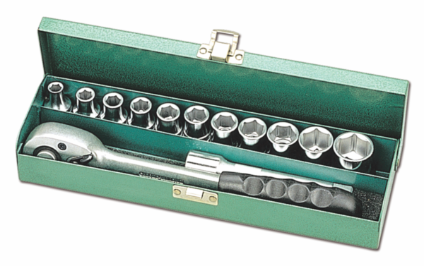 zestaw narzędzi HONITON C.V. 1/2" n.dwunast.13el