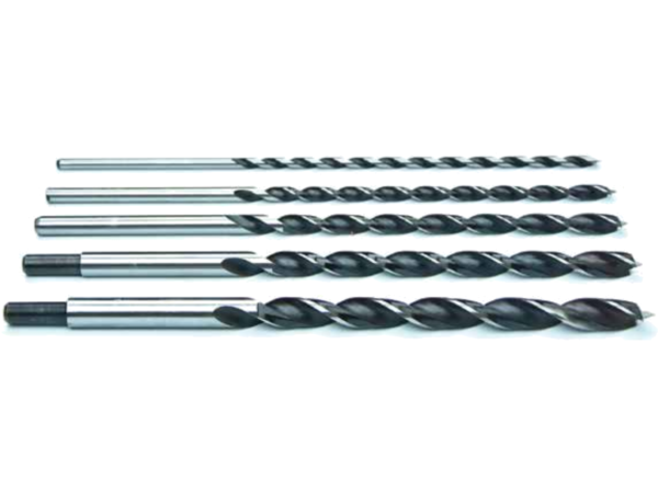 Zestaw wierteł do drewna 300mm, podtaczane do 10mm, 5elem.