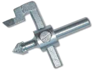 Otwornica cyrklowa do glazury Jobiprofi, 20-100 mm
